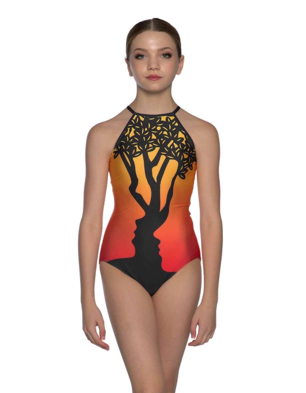 We Are One Halter Leotard - Hamilton Theatrical