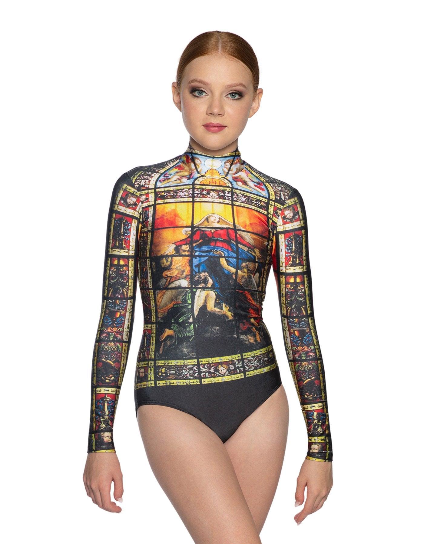 Take Me To Church Long Sleeve Leotard - Hamilton Theatrical