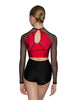 Crosssed Raglan Crop Top - Hamilton Theatrical