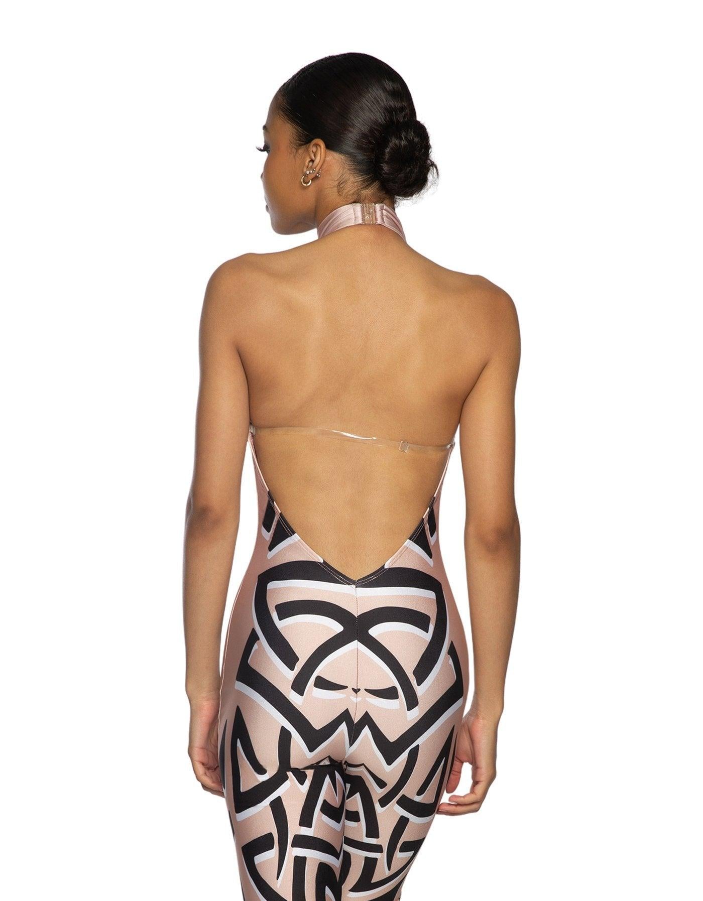 Tribal Halter Unitard - Hamilton Theatrical