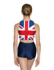 British Sleeveless Crop Top - Hamilton Theatrical