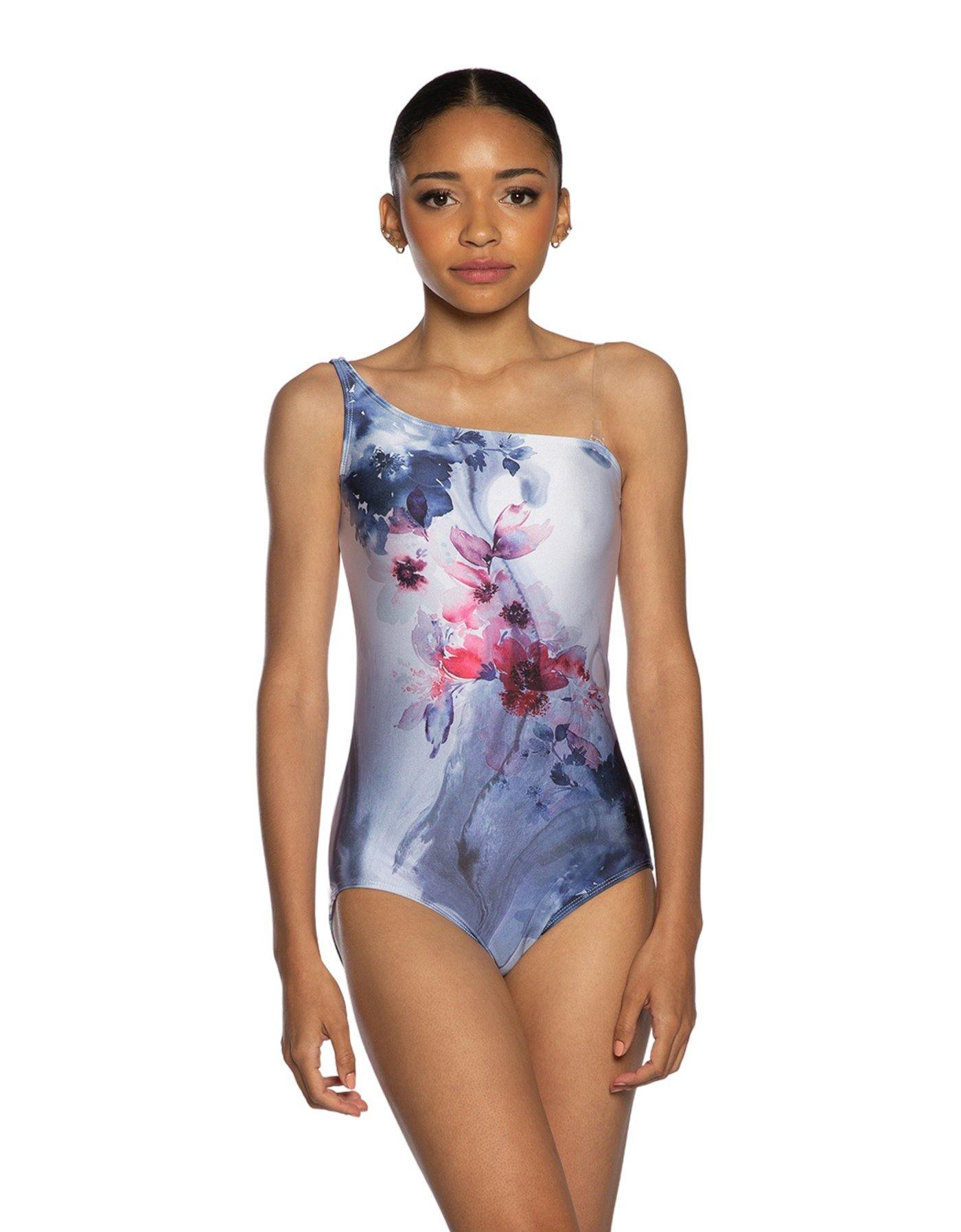 Flower Haze One Shoulder Leotard - Hamilton Theatrical