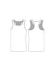 Custom Inked Team Racer Back Tank - Hamilton Theatrical