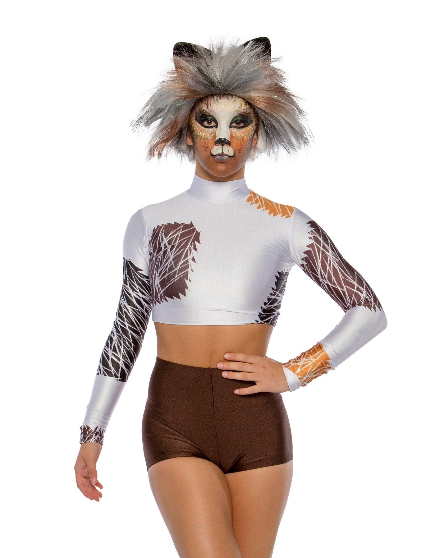 Cats Spots LS Crop Top - Hamilton Theatrical