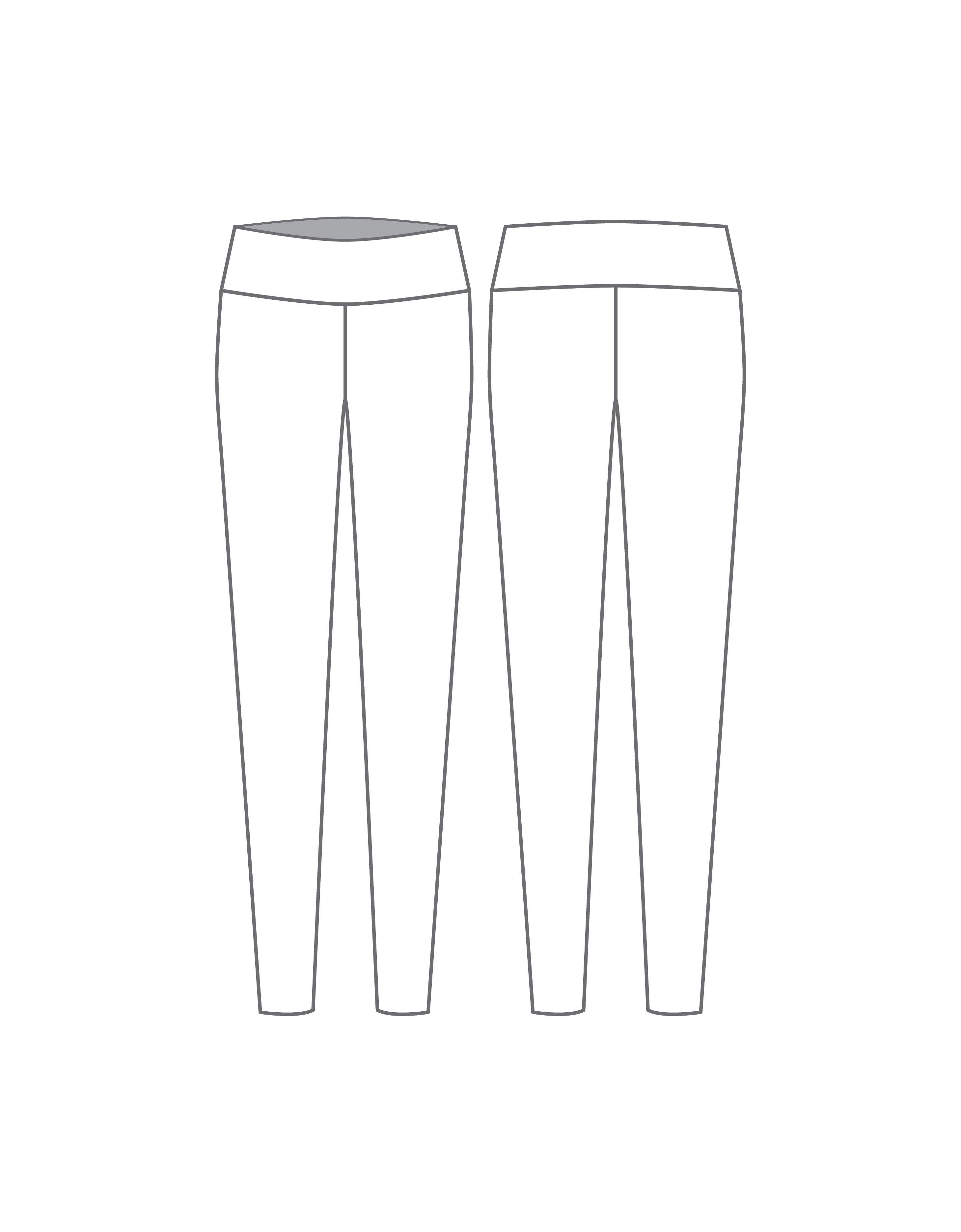 Ombre Yoga Legging - Hamilton Theatrical