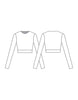 Racer Long Sleeve Crop - Hamilton Theatrical