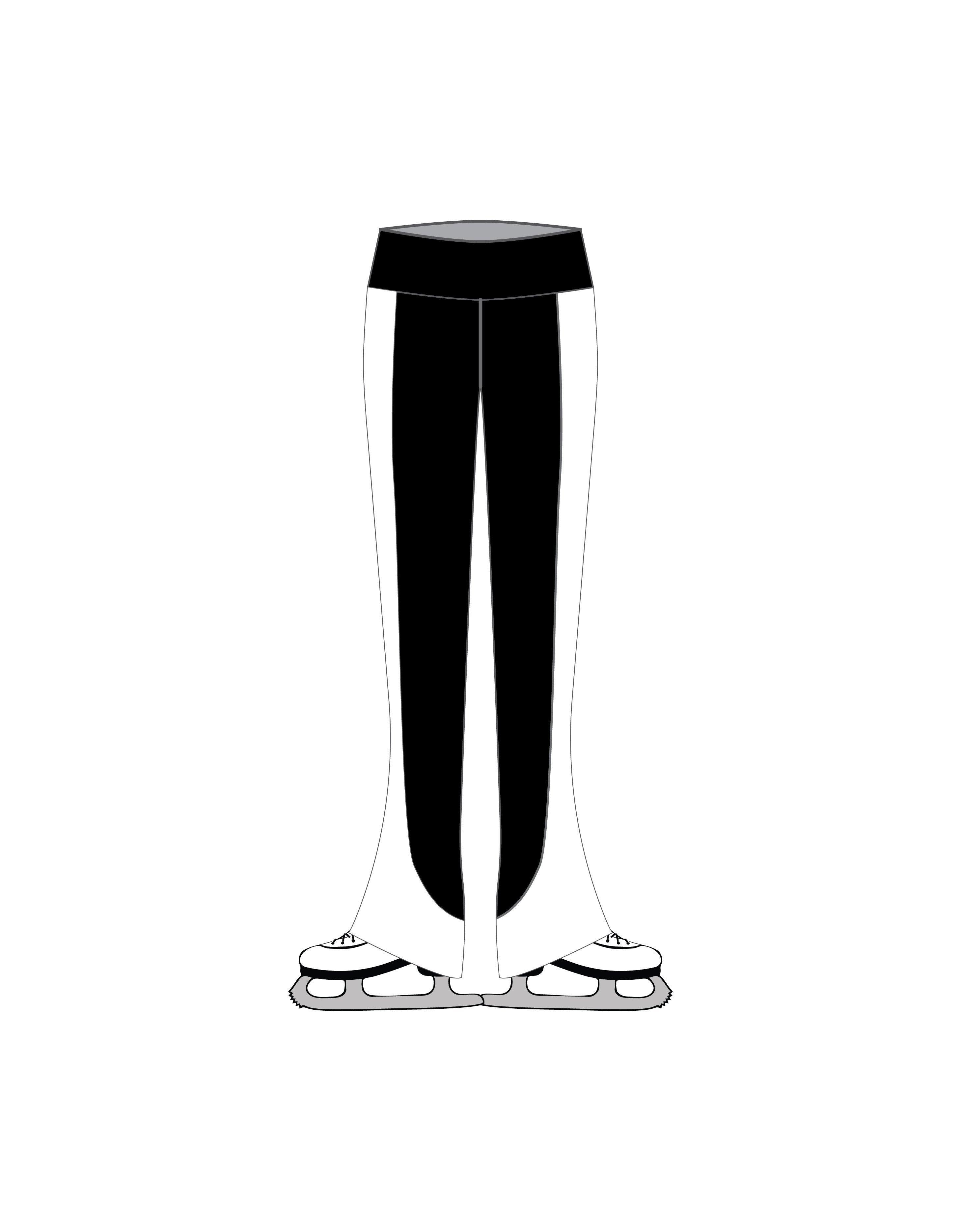 Crystal Panel Skate Legging - Hamilton Theatrical