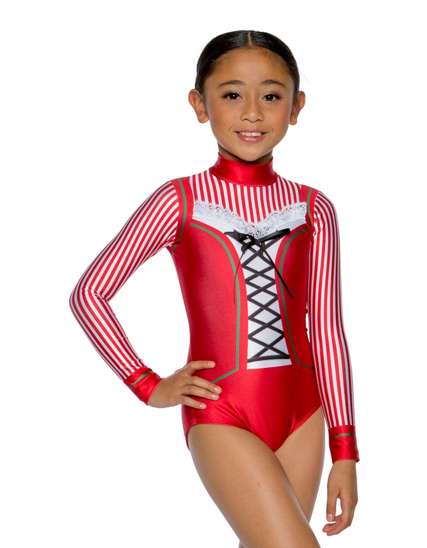 Christmas - Santa Helper LS Leotard - Hamilton Theatrical