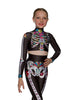 Day of the Dead LS Crop Top - Hamilton Theatrical