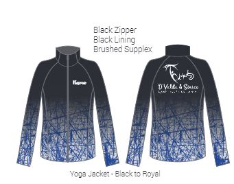 Dvalda and Sirico Dance and Music Yoga Jacket