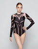 Evil LS Triangle Back Leotard - Hamilton Theatrical