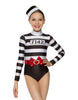 Jailhouse Rock LS Leotard - Hamilton Theatrical