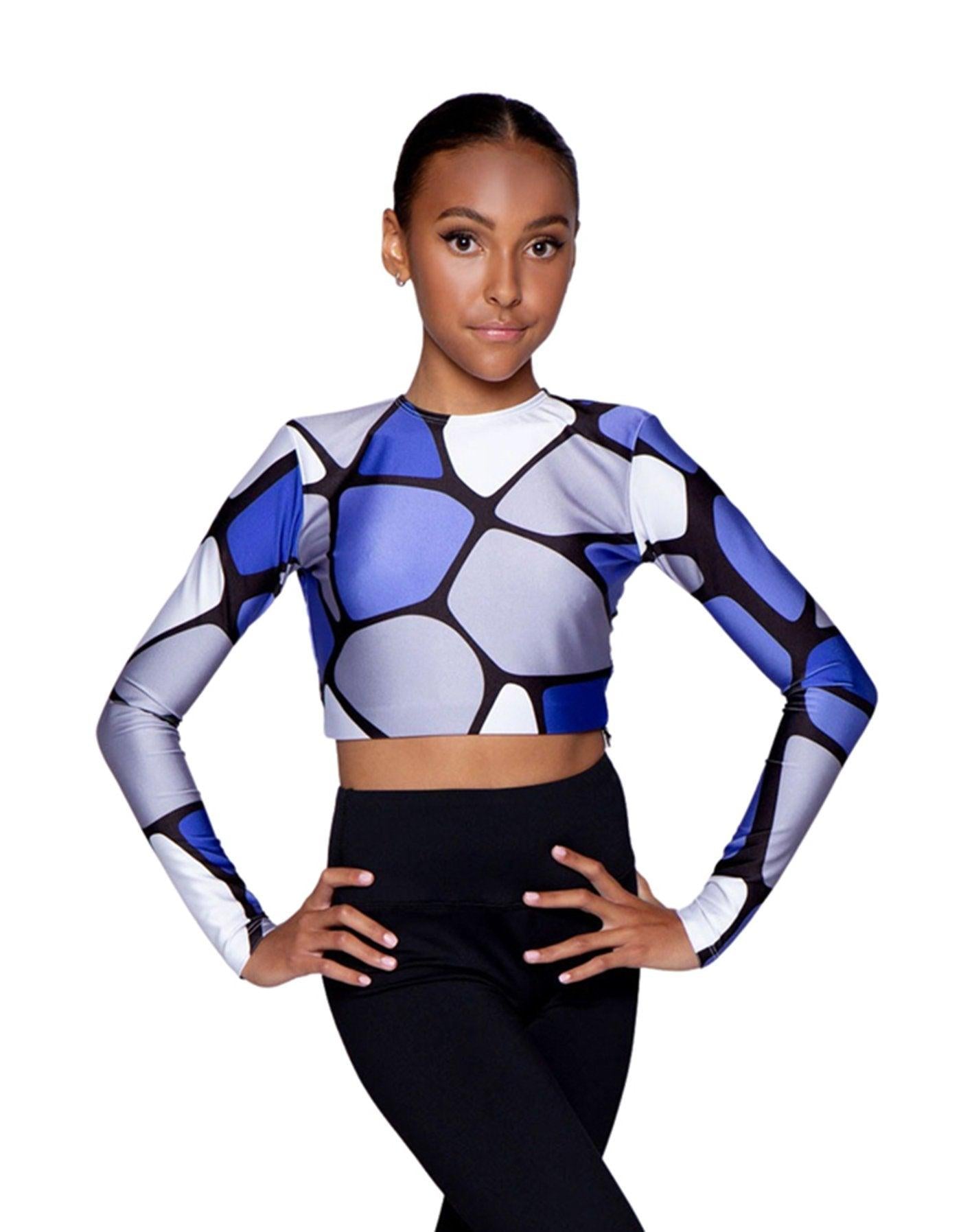 Mondrian LS Crop Top - Hamilton Theatrical