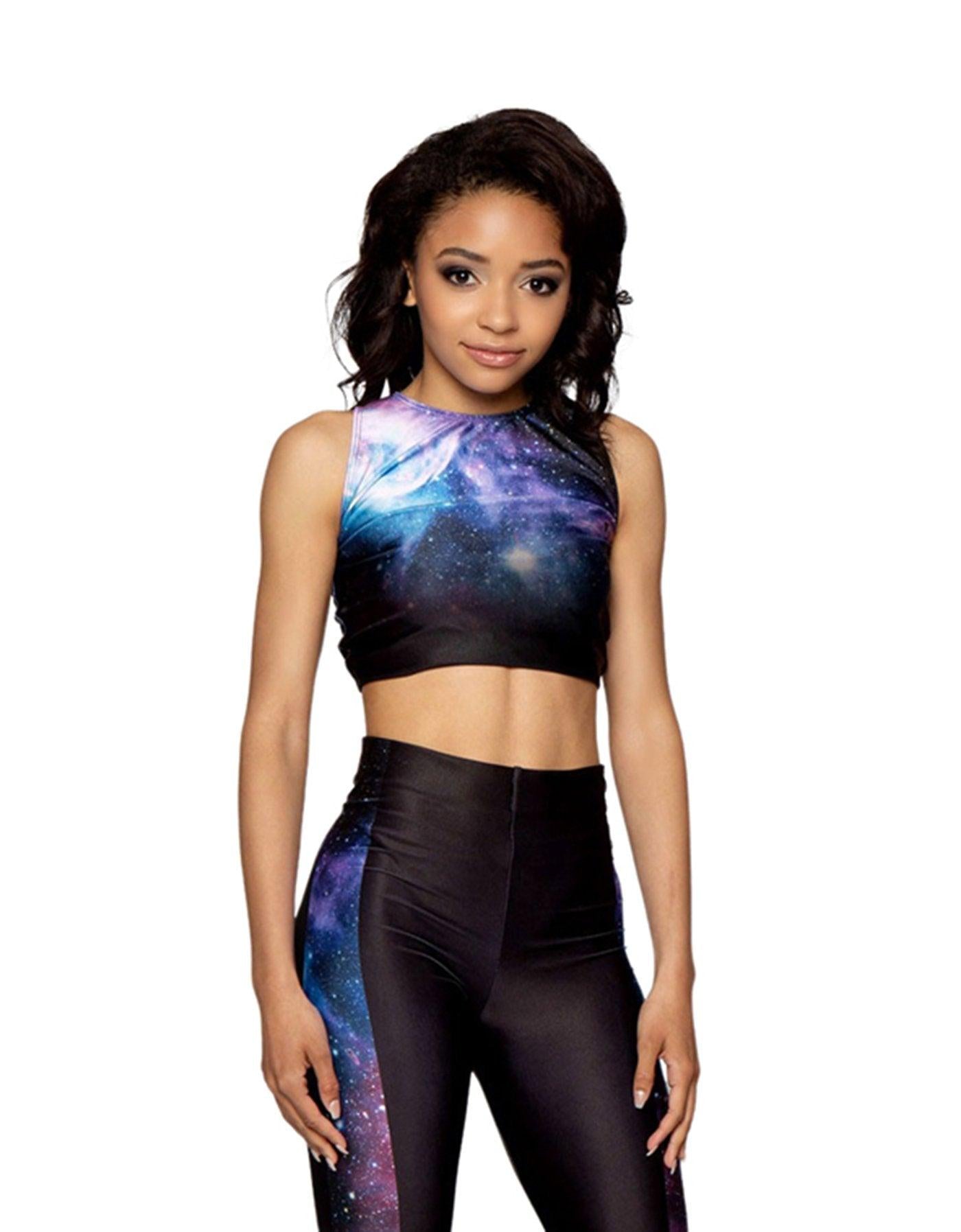 Orbit Sleeveless Crop Top - Hamilton Theatrical