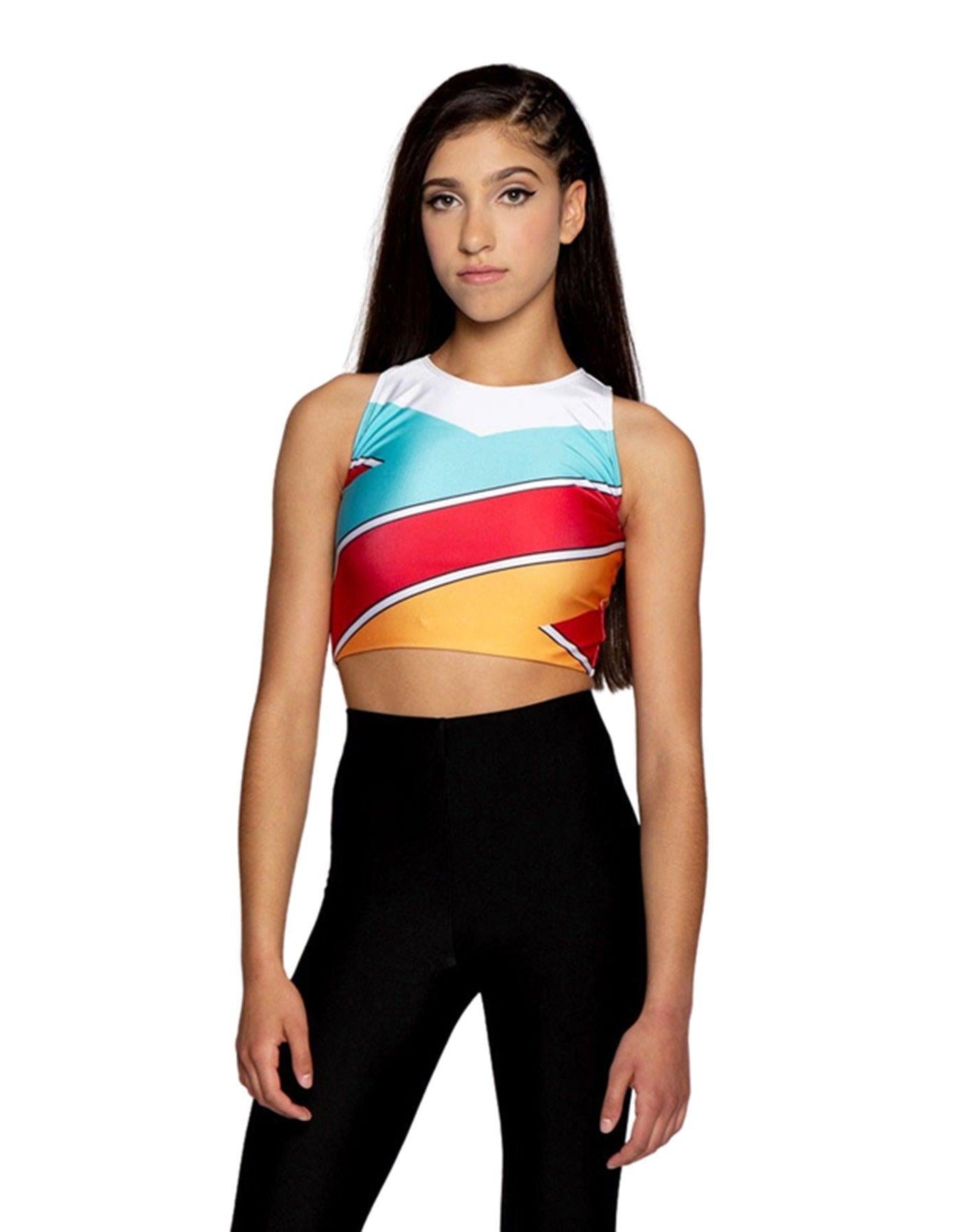 Rise Up Sleeveless Crop Top - Hamilton Theatrical