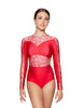 Romance LS Triangle Back leotard - Hamilton Theatrical