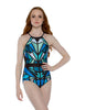 Stained Glass Halter Leotard - Hamilton Theatrical